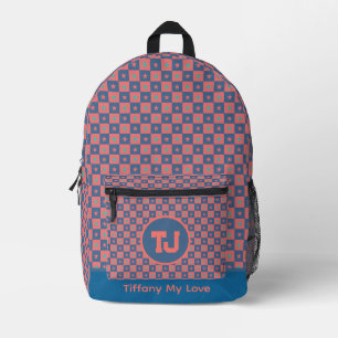 Impresa Mochila de moda monogramada para profesores de Gro