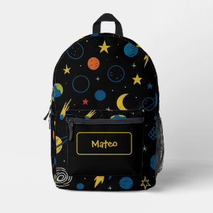 Impresa Mochila de nave espacial con diseño del sistema so