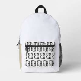 Impresa mochila de ocio m3 | m3galleryStudio