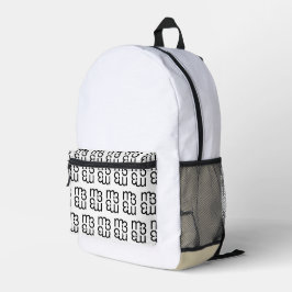 Impresa mochila de ocio m3 | m3galleryStudio