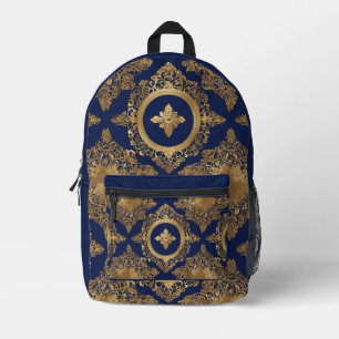 Impresa Mochila de oro azul de todo el mundo