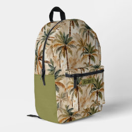 Impresa Mochila de Palmeral de Coco