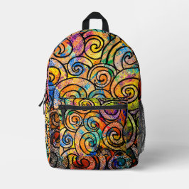 Impresa Mochila de pelo de Medusa
