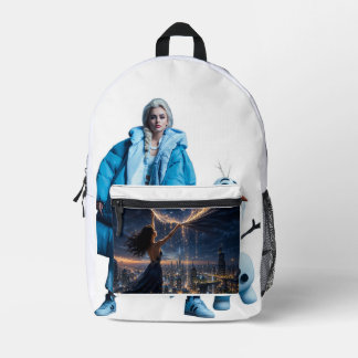 Impresa Mochila de Personaje de Anime de Fantasía Personal