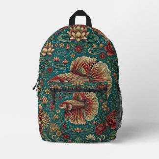Impresa Mochila de pez betta vívido: diseño de jardín acuá