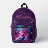 Mochila de piano personalizada Agrega tu nombre o