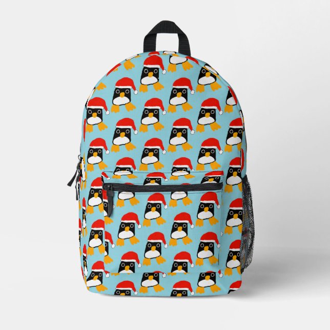 Impresa mochila de pingüino (Anverso)