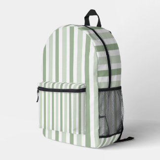 Impresa Mochila de rayas de cualquier color, moda elegante