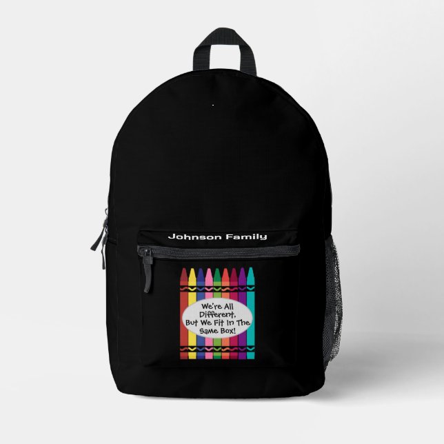 Impresa Mochila de Reunión Familiar (Anverso)