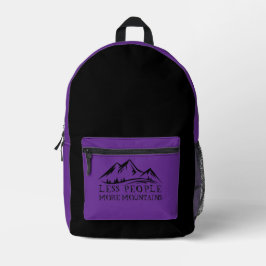 Impresa Mochila de senderismo de estilo montañoso moderno