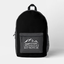 Mochila de senderismo estilo montaña moderna