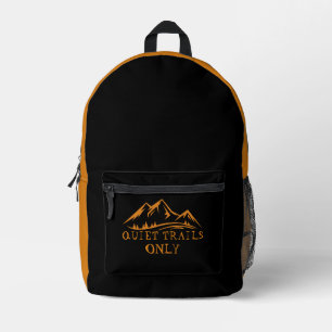 Impresa Mochila de senderismo montaña moderna naranja