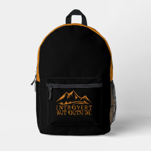 Impresa Mochila de senderismo montaña moderna naranja