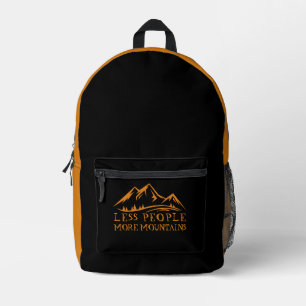 Impresa Mochila de senderismo montaña moderna naranja