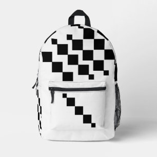 Impresa Mochila de tablero de ajedrez clásico