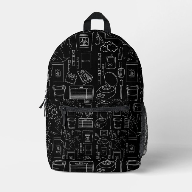 Impresa Mochila de tecnología de laboratorio (Anverso)