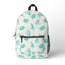 Mochila de tortuga marina