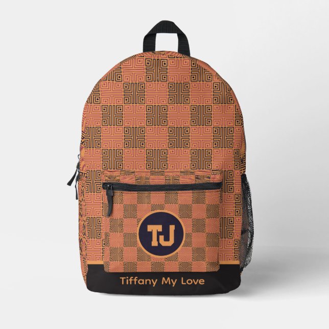 Impresa Mochila de verano de moda Groomsmen (Anverso)