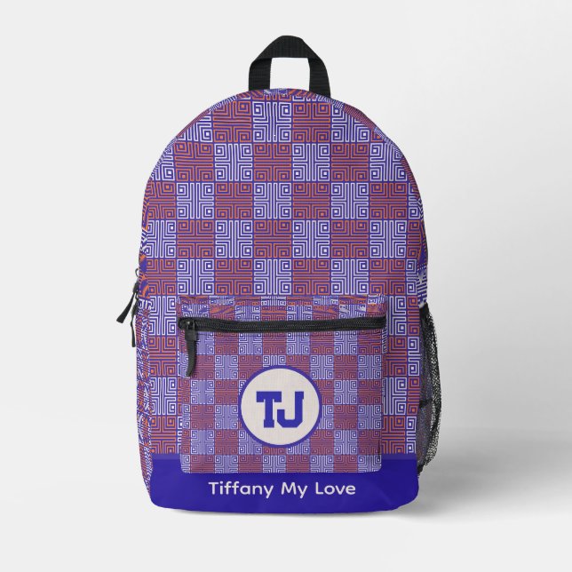 Impresa Mochila De Viaje De Los Groomsmen Para Niños (Anverso)