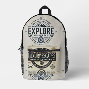 Impresa Mochila de viaje de Luxury Explorer