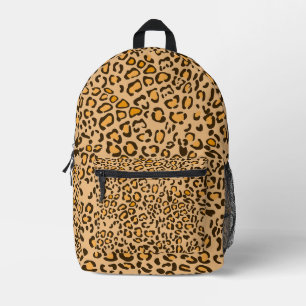 Impresa Mochila de viaje de moda con estampado de leopardo