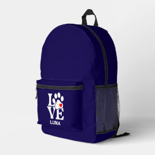 Impresa Mochila de viaje personalizada para amantes de Lun