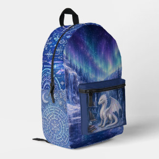 Impresa Mochila del Dragón de Escarcha Opalina