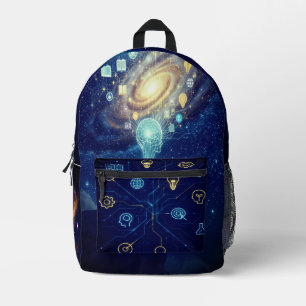 Impresa Mochila del Explorador Galáctico - Lleva tus sueño
