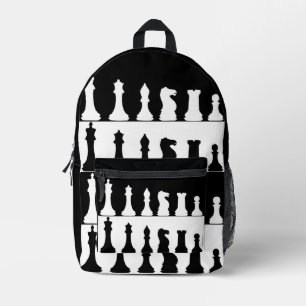 Impresa Mochila del jugador de ajedrez