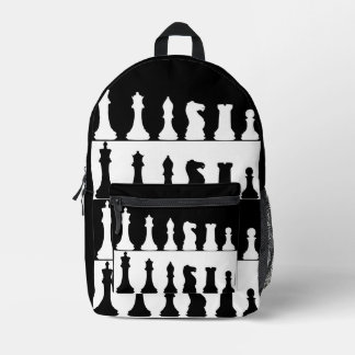 Impresa Mochila del jugador de ajedrez