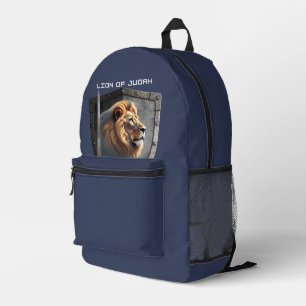 Impresa Mochila Del León De Judá