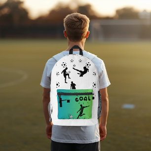 Impresa Mochila del mundo del fútbol