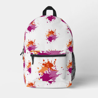 Impresa Mochila del Orgullo Lesbiano