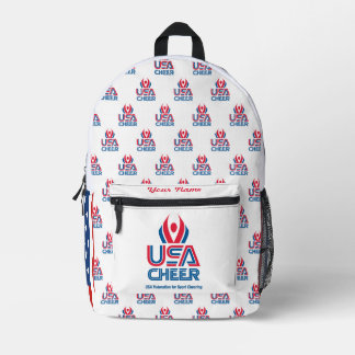 Impresa Mochila del Personalizable de bandera de los EE.UU