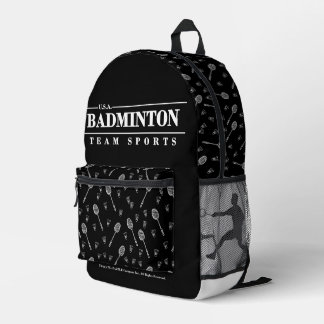 Impresa Mochila deportiva de bádminton 