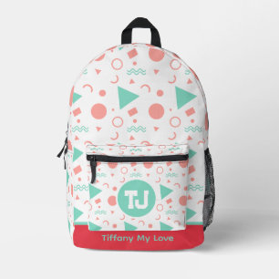 Impresa Mochila deportiva femenina negrita