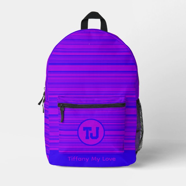 Impresa Mochila deportiva Gym en negrita (Anverso)
