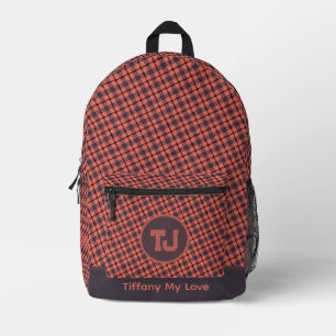 Impresa Mochila deportiva única de baloncesto para ella