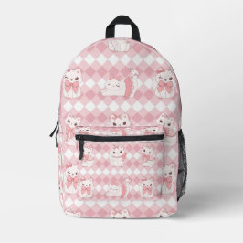 Impresa Mochila Diamond Coquette Kitty