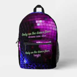Impresa Mochila Disco Ball Dreams