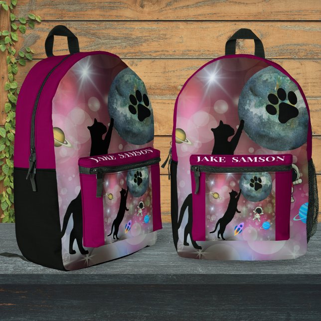 Impresa Mochila divertida del espacio galaxy personalizado (Subido por el creador)