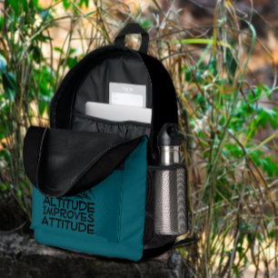 Impresa Mochila divertida para senderismo para aventuras a