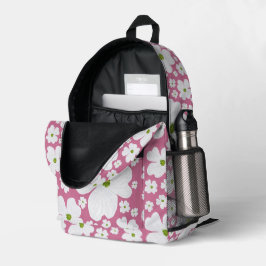 Impresa Mochila Dogwood Print Cut Sew