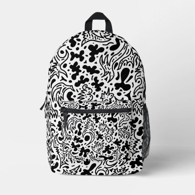 Impresa Mochila Doodle (Anverso)