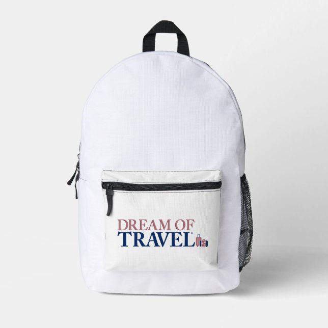 Impresa Mochila Dream of Travel ® (Colección de equipaje) (Anverso)