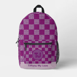 Impresa Mochila Edgy Elemental Vacacional Estudiantil Para