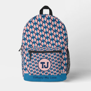 Impresa Mochila elegante de la escuela deportiva para vaca