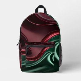Impresa Mochila en gráfico abstracto elegante