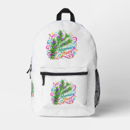 Impresa Mochila Escolar Amante del Romero