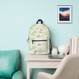 Impresa Mochila escolar de Dino lindo Mochila para niños